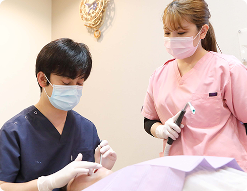 歯を削らない虫歯治療